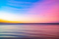 Bright background of accentuated colors of sunset