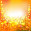 Bright background with bubbles, spackles Royalty Free Stock Photo
