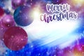 Bright background with Christmas toys for holiday invitations and greeting cards.