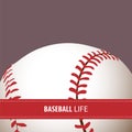 Bright baseball background