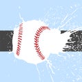 Bright baseball background