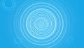 Blue Water Ripples Concentric Circles Abstract Background Royalty Free Stock Photo