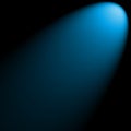 bright blue background texture with spotlight