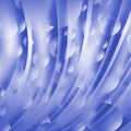 Bright blue gradient abstract background. Wavy shaded lines.