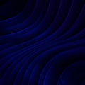 Bright blue gradient background with smoothly curved lines.