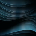 Bright blue gradient background with smoothly curved lines.