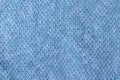 Bright blue knitted fabric texture. Rough sweater background Royalty Free Stock Photo