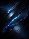 Stunning Blue Lightning Effects Against a Dark Background Showcase a Dynamic and Dramatic Visual Experience Royalty Free Stock Photo