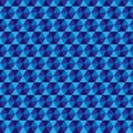 Bright blue modern unique triangle pattern, vector illustration