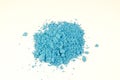 Bright blue pigment Royalty Free Stock Photo