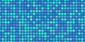 Bright blue pool mosaic tile seamless pattern