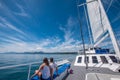 View from Sailboat in the Great Barrier Reef