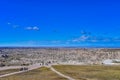 Badlands National Park Overlook in South Dakota Royalty Free Stock Photo