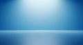 Blue Gradient Background with Spotlight Effect Royalty Free Stock Photo