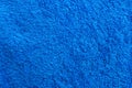 Terry cloth vivid blue colour fabric backgrounds