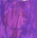 Bright blue and violet wet texture. Gouach