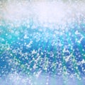 Bright Blue White Sparkly Background Royalty Free Stock Photo