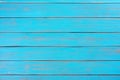 Bright blue wood background summer beach deck wooden surface plank Royalty Free Stock Photo