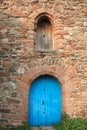 Wooden Doors of Old High Church in Inverness Royalty Free Stock Photo