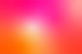 Bright blurred gradient background. Mixed colors: pink, yellow, red, purple