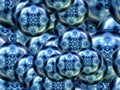 Kaleidoscope blur sphericals Royalty Free Stock Photo