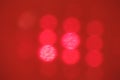 Bright blurry red transitions of lights, abstract background, bokeh
