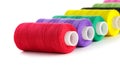 Bright bobbin thread Royalty Free Stock Photo