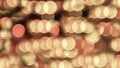 Bright bokeh, glare from lanterns,New Year glare,colorful photomurals with circles,a yellow tint. Abstraction Royalty Free Stock Photo