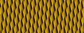Bright brown geometric pattern. Volume abstract symmetrical background