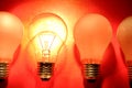 Bright bulb Royalty Free Stock Photo