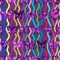 Bright butterflies seamless pattern. Vector stock illustration eps10. Royalty Free Stock Photo