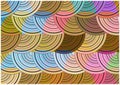 Bright circles background Royalty Free Stock Photo