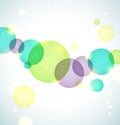 Bright circles background Royalty Free Stock Photo