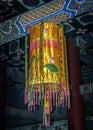 Bright colored lights from natural Chinese silk.