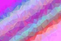 Bright Colorful Abstract Low Poly Geometric Gradient Polygonal Background Vector Illustration