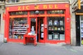 Bright and colorful book store, The Zic & Bul, Paris,France,2016 Royalty Free Stock Photo