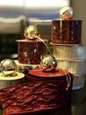 Bright And Colorful Contemporary Christmas Ribbons Ready For Gift Wrapping!nd Holiday Ribbons Holiday Ready For Wrapping