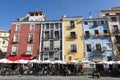 Colorful houses of Cuenca, Spain