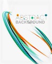 Bright colorful line abstract background Royalty Free Stock Photo