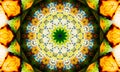 Bright and colorful mandala Art Royalty Free Stock Photo