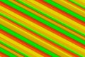 Bright colorful oblique lines green orange yellow gradient warm tones background base Royalty Free Stock Photo