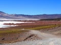 Unusual landscape of the Atacama Desert, Chile