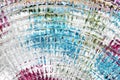 Bright colorful and shiny transparent textured glass background