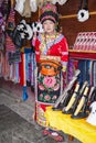 Young Tibetan Girl in Native Dress