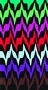 Bright colourful horizontal zigzag lines.