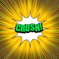 Bright comic explosive background Royalty Free Stock Photo