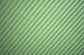 Diagonal blinds green colour good for background Royalty Free Stock Photo