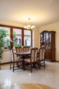 Bright dining room