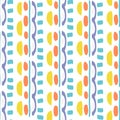 Bright Doodle Hipster Vector Seamless Pattern.