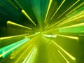 Bright and energetic green and yellow graphic background